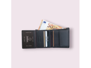 ΑΝΔΡΙΚΟ ΠΟΡΤΟΦΟΛΙ ΔΕΡΜΑΤΙΝΟ ΜΙΚΡΟ